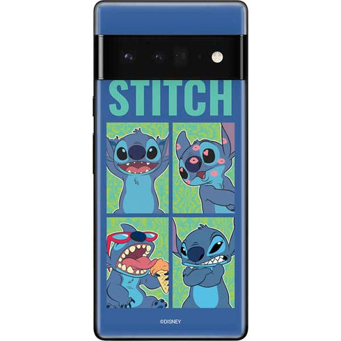 Disney Lilo and Stitch Personalities Moods Google Pixel 6 Pro Skin